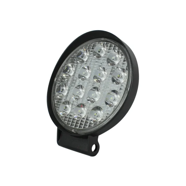 Farol Milha 14 Leds Redondo 42W 12V/24V